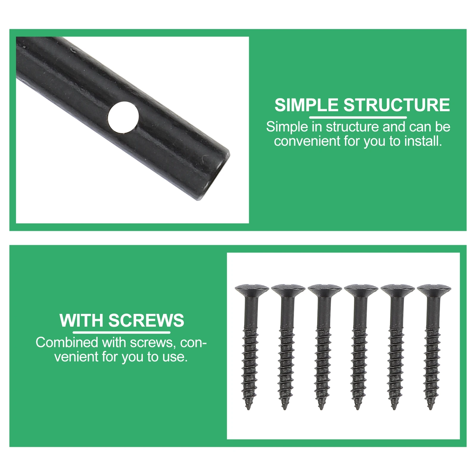 3 set Electric String Stick 48MM Black Instrument Accessory Pressure Chord Rods Durable Zinc Alloy Accessories Stable Bars
3 set Electric String Stick 48MM Black Instrument Accessory Pressure Chord Rods Durable Zinc Alloy Accessories Stable Bars