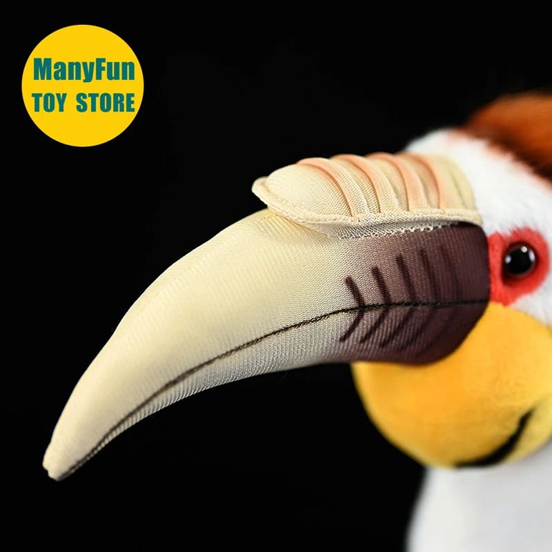 Realistic Wrinkled Hornbill High Fidelity Toucan Plush Toy Lifelike Hornbill Plushie Simulation Stuffed Animal Doll Gifts
Realistic Wrinkled Hornbill High Fidelity Toucan Plush Toy Lifelike Hornbill Plushie Simulation Stuffed Animal Doll Gifts