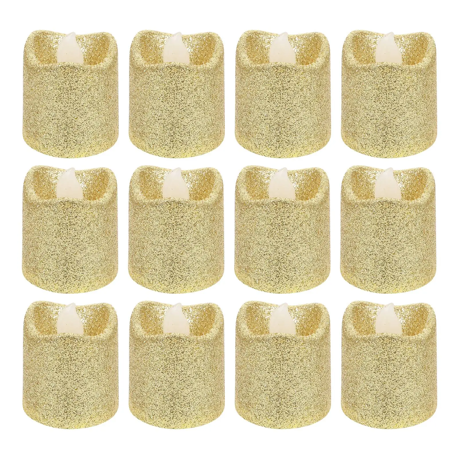 24 Pcs Wave Powder Lamp Small Fake Plastic Celebration Lights Flameless Decor Electric Candles Scene Home
24 Pcs Wave Powder Lamp Small Fake Plastic Celebration Lights Flameless Decor Electric Candles Scene Home