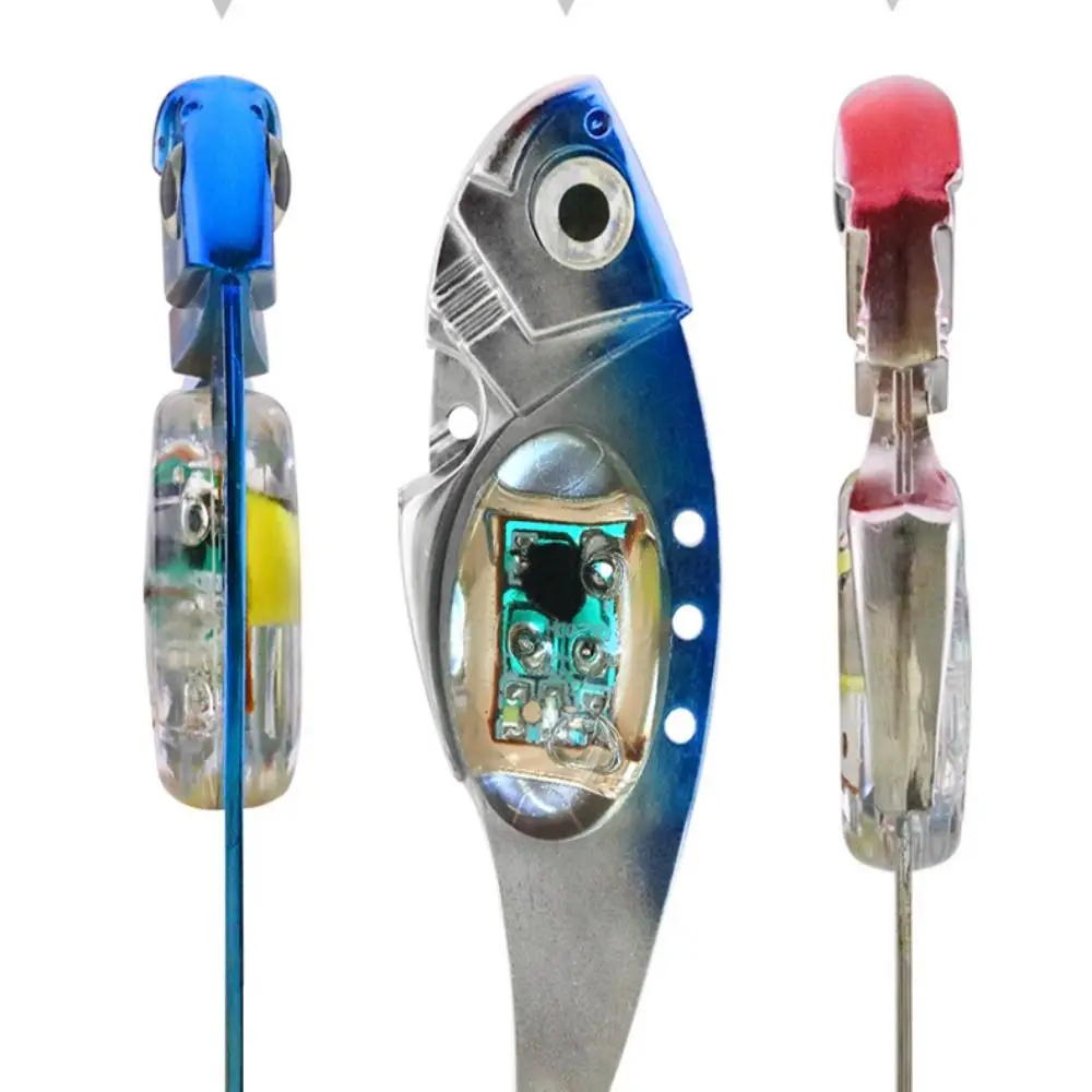 Underwater LED Artificial Soft Lure Double Color Swimbait Fishing Lures 5cm LED Flashing Light Silicone Soft Bait Fishing Tackle
Underwater LED Artificial Soft Lure Double Color Swimbait Fishing Lures 5cm LED Flashing Light Silicone Soft Bait Fishing Tackle