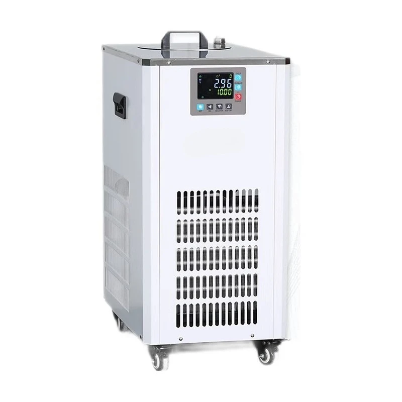 Cooling circulation pump Coolant internal and external circulation Water bath Reaction belt Stirring
Cooling circulation pump Coolant internal and external circulation Water bath Reaction belt Stirring