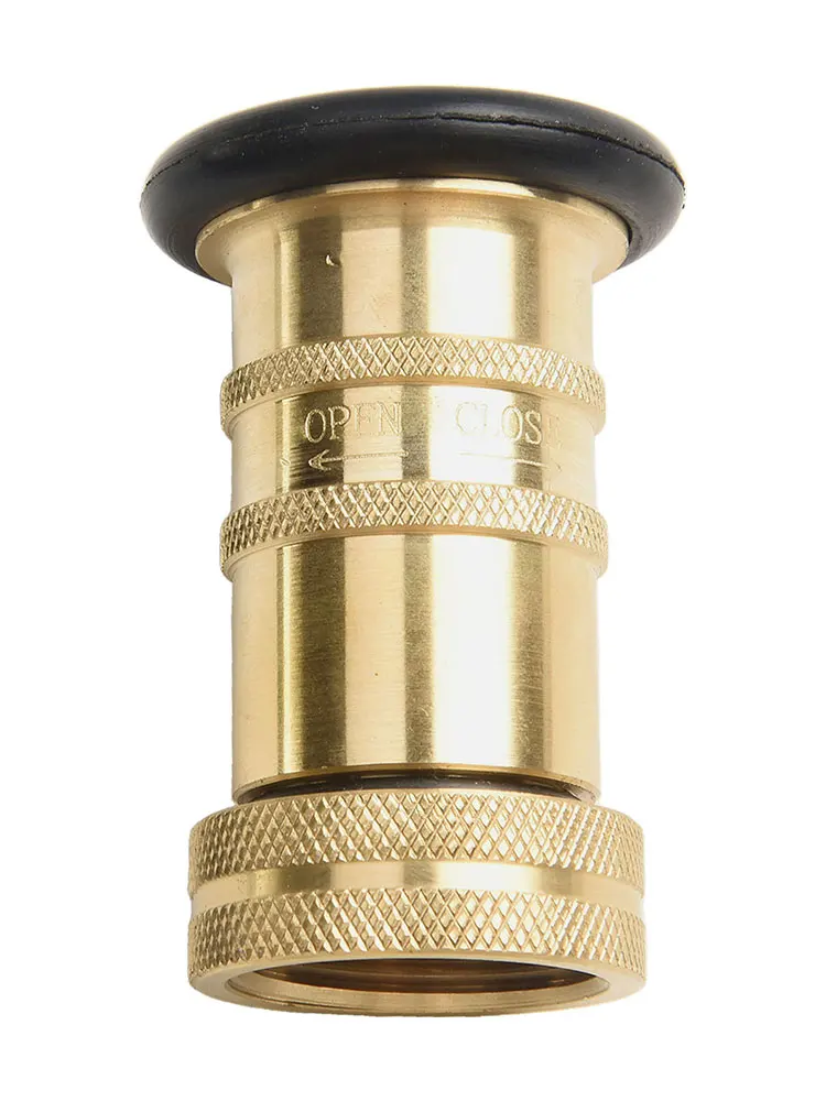 1Pcs Fire Hose Brass Nozzle Spray (1" NH/NST) Heavy Duty 1" Female Adjustable Fire Sprinkler Head Watering Sprinkler Nozzle
1Pcs Fire Hose Brass Nozzle Spray (1" NH/NST) Heavy Duty 1" Female Adjustable Fire Sprinkler Head Watering Sprinkler Nozzle