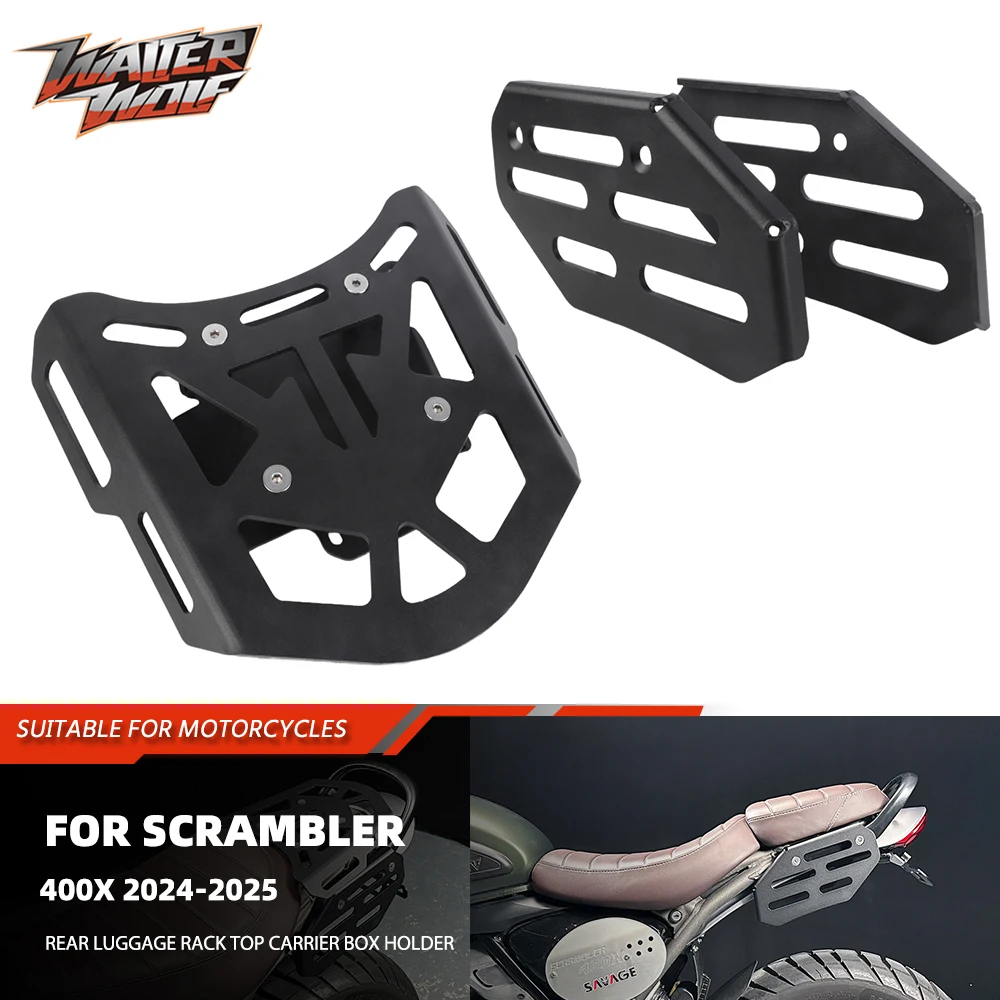 Rear Luggage Rack Top Carrier Box Holder For Scrambler 400X 2024 2025 Luggage Rack Side Bags Saddlebag Support Mounting Bracket
Rear Luggage Rack Top Carrier Box Holder For Scrambler 400X 2024 2025 Luggage Rack Side Bags Saddlebag Support Mounting Bracket