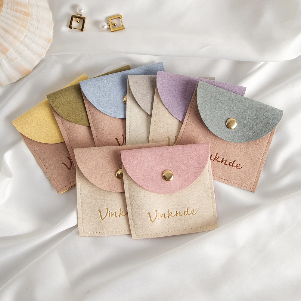 50/100Pcs 8x8cm Microfiber Snap Jewelry Bag Suede Velvet Pouch Ring Earring Pendant Bracelet Storage Wedding Favors Gift Storage
50/100Pcs 8x8cm Microfiber Snap Jewelry Bag Suede Velvet Pouch Ring Earring Pendant Bracelet Storage Wedding Favors Gift Storage