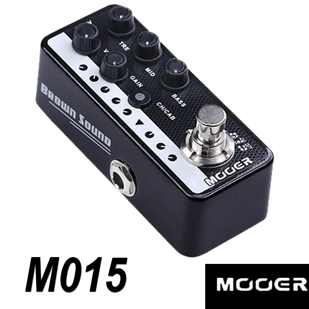 MOOER 015 Brown Sound Digital Preamp Preamplifier Guitar Effect Pedal Dual Channels 3-Band EQ Guitar Accessory 90's Style
MOOER 015 Brown Sound Digital Preamp Preamplifier Guitar Effect Pedal Dual Channels 3-Band EQ Guitar Accessory 90's Style