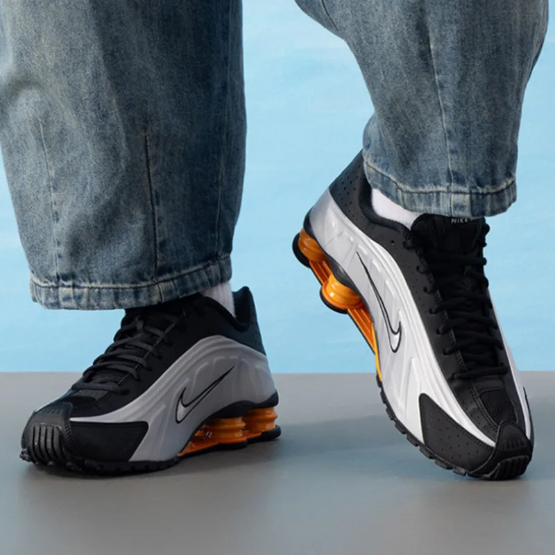 New Nike Official Authentic Shox R4 Men's Cushioning Wear Resistant Low Top Sport Running Shoes HQ1988-003
New Nike Official Authentic Shox R4 Men's Cushioning Wear Resistant Low Top Sport Running Shoes HQ1988-003
