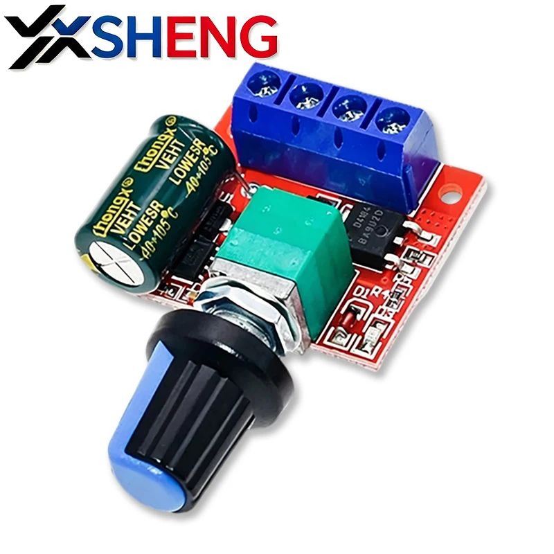 PWM 90W DC Motor Speed Controller 4.5V~35V Speed Control Switch Board LED Dimming 5A Switch Function Speed Control Module
PWM 90W DC Motor Speed Controller 4.5V~35V Speed Control Switch Board LED Dimming 5A Switch Function Speed Control Module