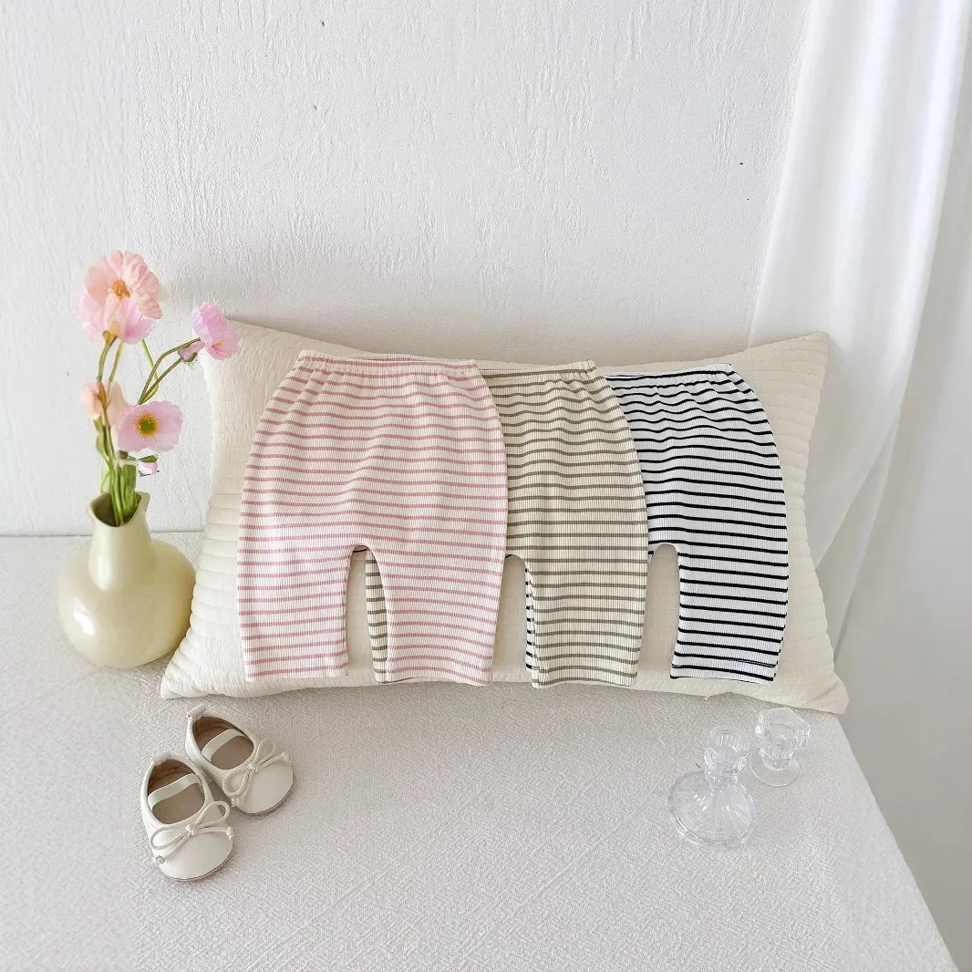 Ins Korean Baby Boys and Girls Summer Striped Comfortable and Versatile Western Style Large PP Pants with Seven Leg Bottom
Ins Korean Baby Boys and Girls Summer Striped Comfortable and Versatile Western Style Large PP Pants with Seven Leg Bottom