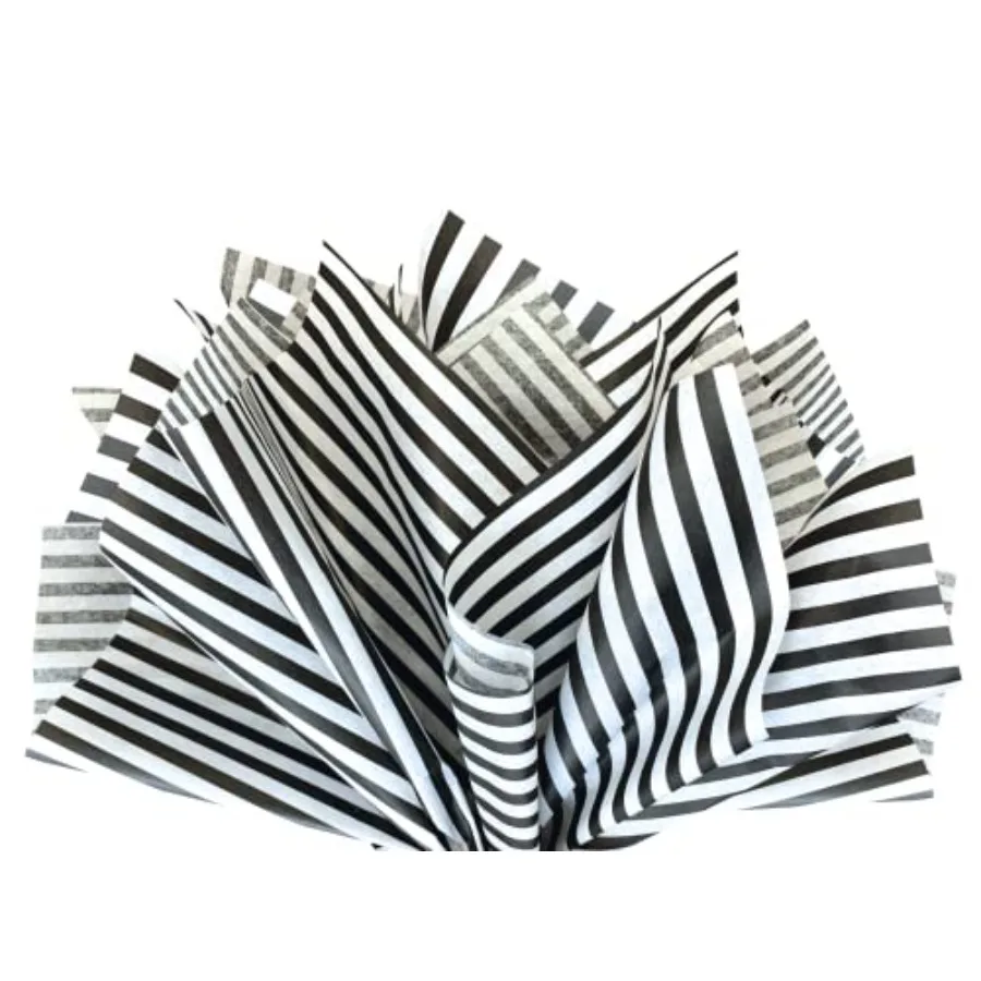 Black Pin Stripe Print Gift Wrap Tissue Paper Size: 15 Inch X 20 Inch Count: 10 Sheets Color: Black Pin Stripe
Black Pin Stripe Print Gift Wrap Tissue Paper Size: 15 Inch X 20 Inch Count: 10 Sheets Color: Black Pin Stripe