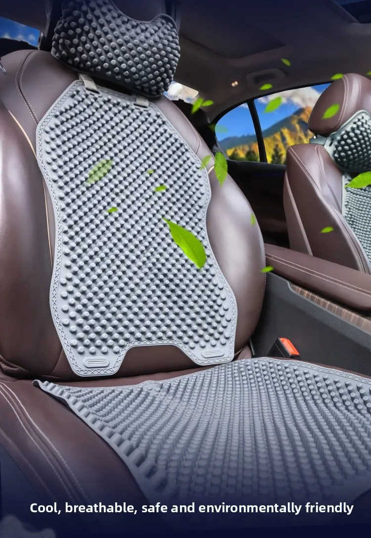 Silicone Comfortable Non-slip Car Seat Cover Four Season Universal Cooling Silicone Seat Office Home Car Breathable Seat Cushion
Silicone Comfortable Non-slip Car Seat Cover Four Season Universal Cooling Silicone Seat Office Home Car Breathable Seat Cushion