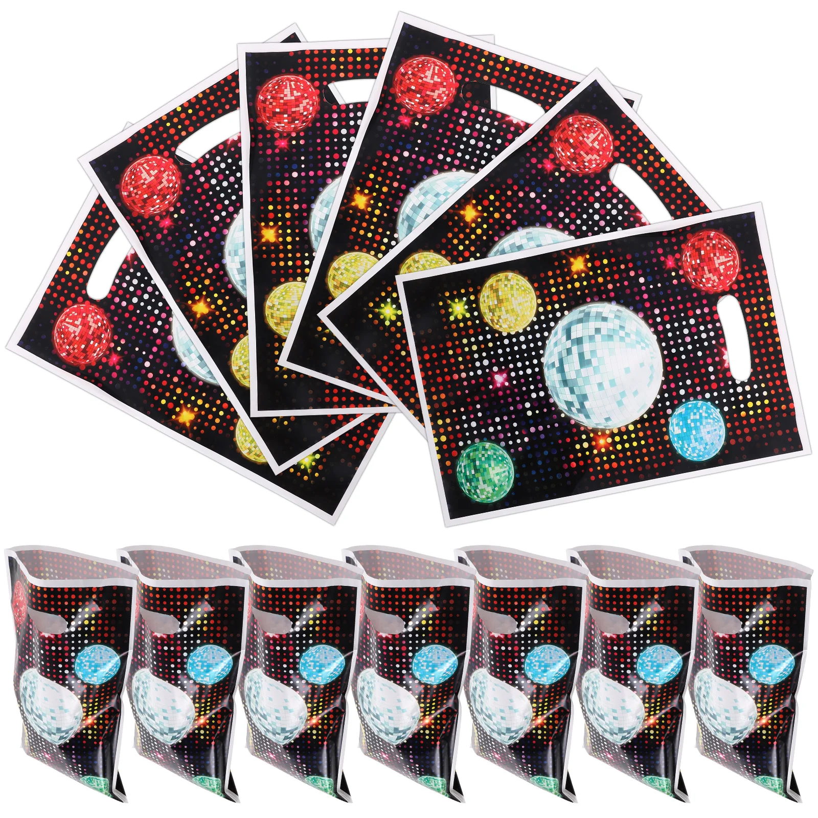 50 Pcs Disco Party Favor Bags 70s Retro Tote Cellophane Gift Storage Pouch Vintage Packing Bag y Snacks Travel
50 Pcs Disco Party Favor Bags 70s Retro Tote Cellophane Gift Storage Pouch Vintage Packing Bag y Snacks Travel