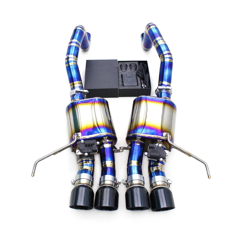Yooking Electronic Valve System For Chevrolet Corvette C7 6.2L 2014-2019 Titanium Catback Exhaust Pipe
Yooking Electronic Valve System For Chevrolet Corvette C7 6.2L 2014-2019 Titanium Catback Exhaust Pipe