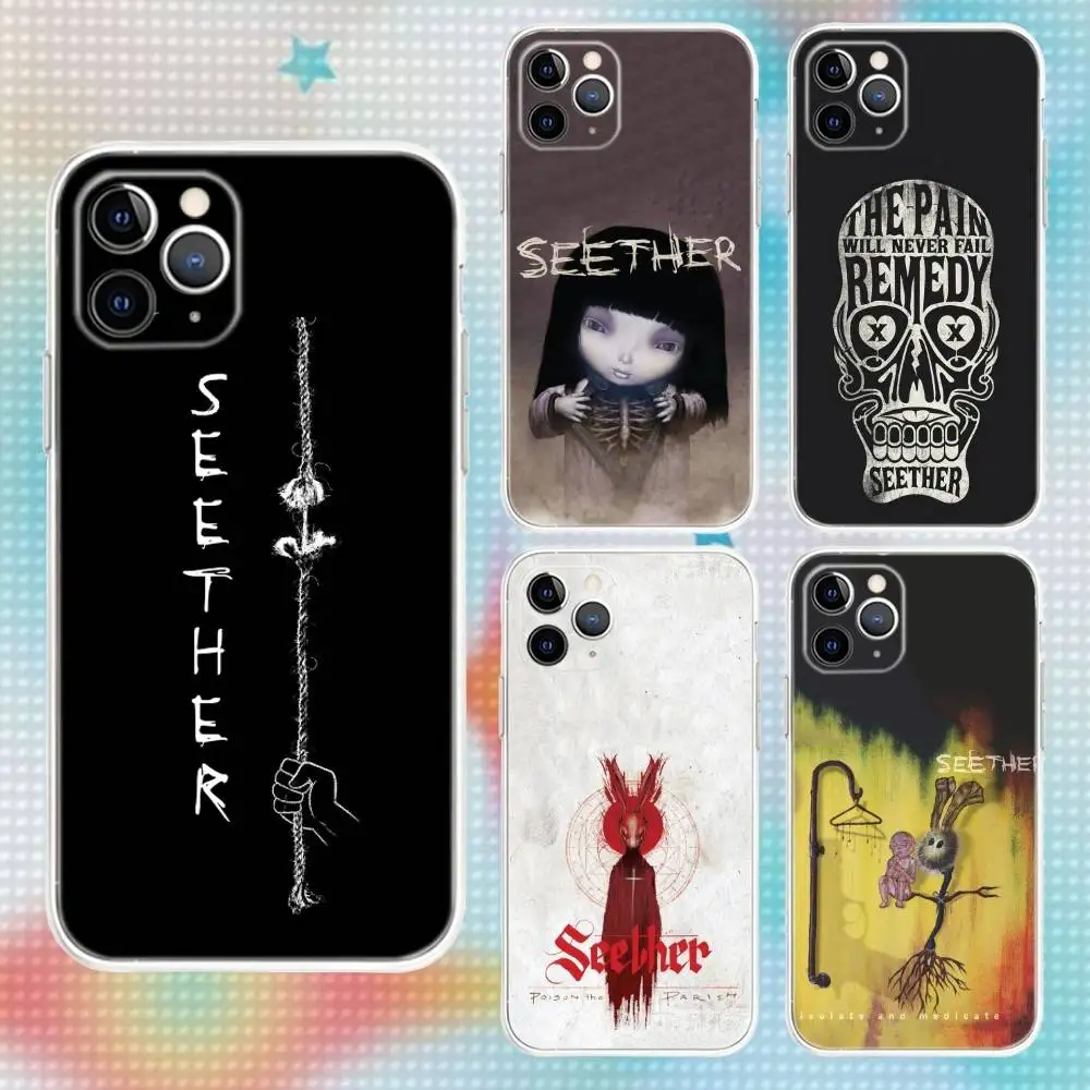 Seether Rock Band For iPhone 17,16,15,14,13,12,11,Air,X,XR,Pro,Max,Plus Transparent Non-Slip Cover
Seether Rock Band For iPhone 17,16,15,14,13,12,11,Air,X,XR,Pro,Max,Plus Transparent Non-Slip Cover