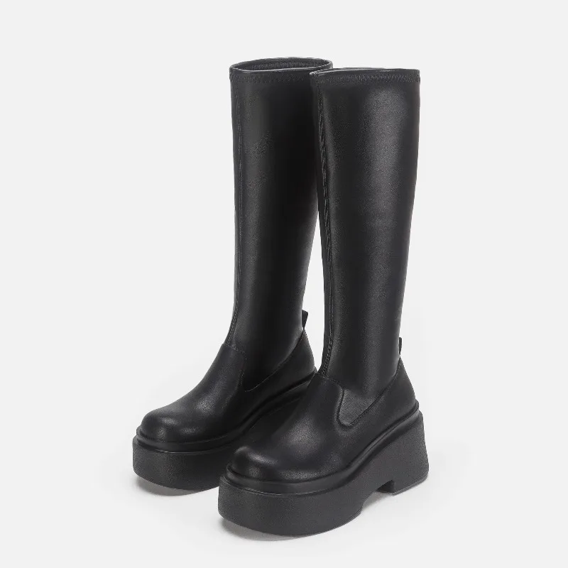 2026Autumn/Winter New Style of Petite Thick-soled Boots for Height Increase and Slimming,Sweet and Cool Mid-calf Boots for Women
2026Autumn/Winter New Style of Petite Thick-soled Boots for Height Increase and Slimming,Sweet and Cool Mid-calf Boots for Women