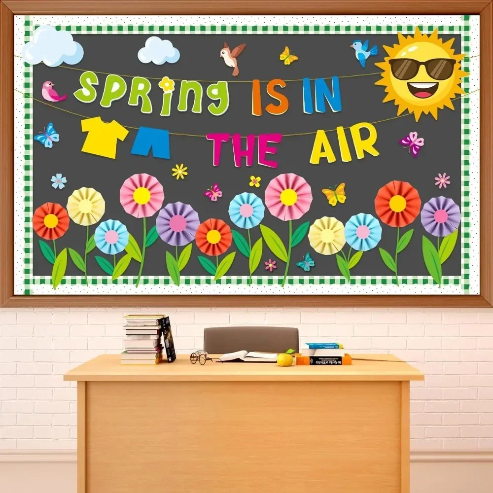 Bulletin board Classroom decoration 3D bulletin board flower photo craft paper-cut school classroom blackboard
Bulletin board Classroom decoration 3D bulletin board flower photo craft paper-cut school classroom blackboard