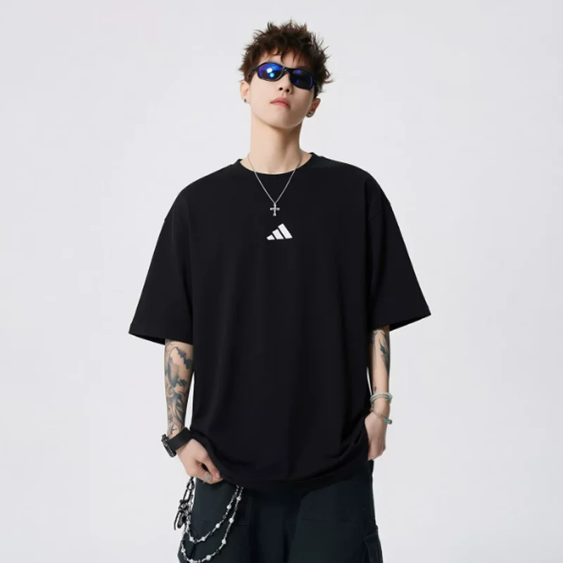Men adidas JC5338 Black Mini Triangle Logo Crew Neck Tee Breathable Sport Short Sleeve Top Run Gym Training Daily Casual Street
Men adidas JC5338 Black Mini Triangle Logo Crew Neck Tee Breathable Sport Short Sleeve Top Run Gym Training Daily Casual Street