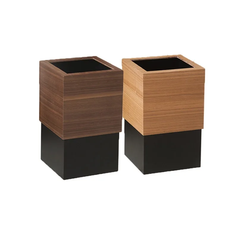 Nordic style ins trash can wooden household living room bedroom kitchen bathroom hotel creative paper basket with cover
Nordic style ins trash can wooden household living room bedroom kitchen bathroom hotel creative paper basket with cover