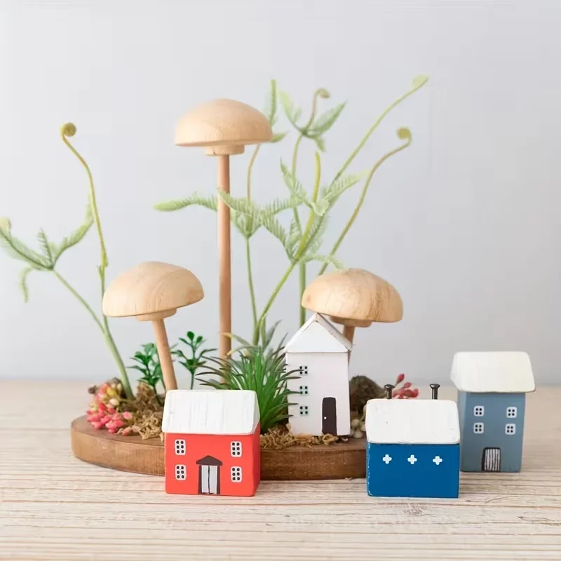 Mini Nordic Style Wooden Miniature Houses, Cute Model Home Ornaments for Desktop, Home, Office&Party Cabinet Decor, Ideal Gifts
Mini Nordic Style Wooden Miniature Houses, Cute Model Home Ornaments for Desktop, Home, Office&Party Cabinet Decor, Ideal Gifts