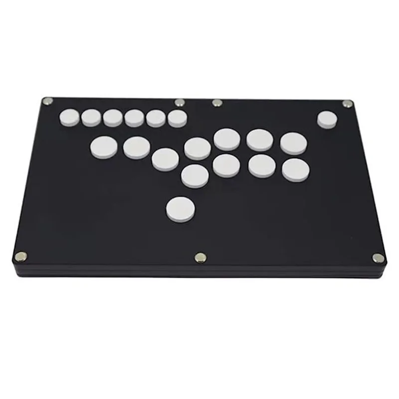 AAM-DIY Ultra-Thin All Buttons Arcade Joystick Fight Stick Game Controller for //PC/ USB Hot-Swap Cherry MX,B
AAM-DIY Ultra-Thin All Buttons Arcade Joystick Fight Stick Game Controller for //PC/ USB Hot-Swap Cherry MX,B