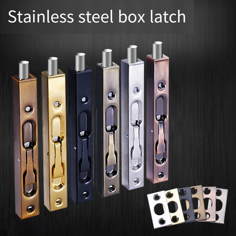Stainless Steel Extended Dark Latch Box Door Embolus Female Door World Insert Invisible Double Open Security Door Bronze Latch
Stainless Steel Extended Dark Latch Box Door Embolus Female Door World Insert Invisible Double Open Security Door Bronze Latch