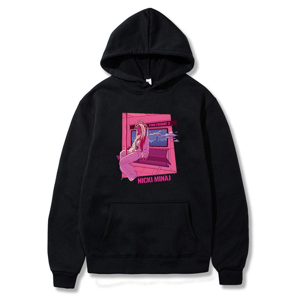 Nicki Minaj Hoodie Pink Friday 2 Album Merch Pullover Long Sleeve Streetwear Men Women Hooded Sweatshirt Fashion Clothes
Nicki Minaj Hoodie Pink Friday 2 Album Merch Pullover Long Sleeve Streetwear Men Women Hooded Sweatshirt Fashion Clothes