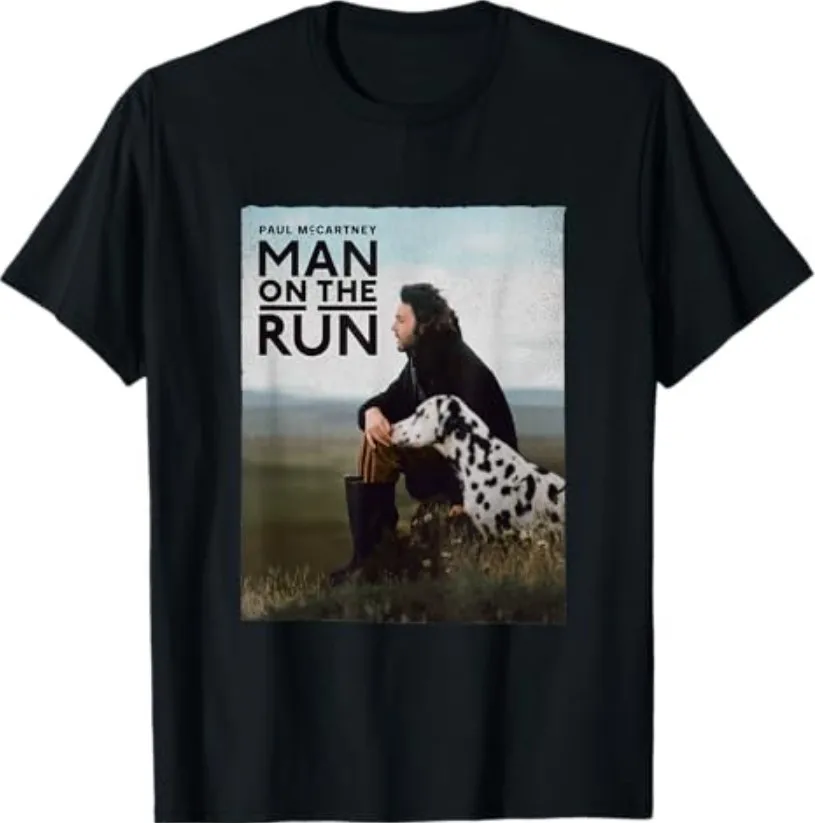Man On The Run Paul McCartney Film Tee
Man On The Run Paul McCartney Film Tee