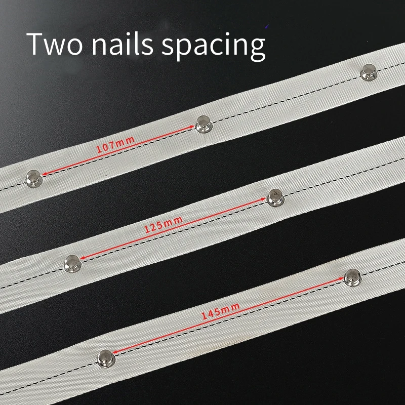 Тканая лента средней прочности шириной 3 см с гвоздями из нержавеющей стали, тканая лента из бисера для штор с фиксированным расстоянием S-образной формы
Тканая лента средней прочности шириной 3 см с гвоздями из нержавеющей стали, тканая лента из бисера для штор с фиксированным расстоянием S-образной формы