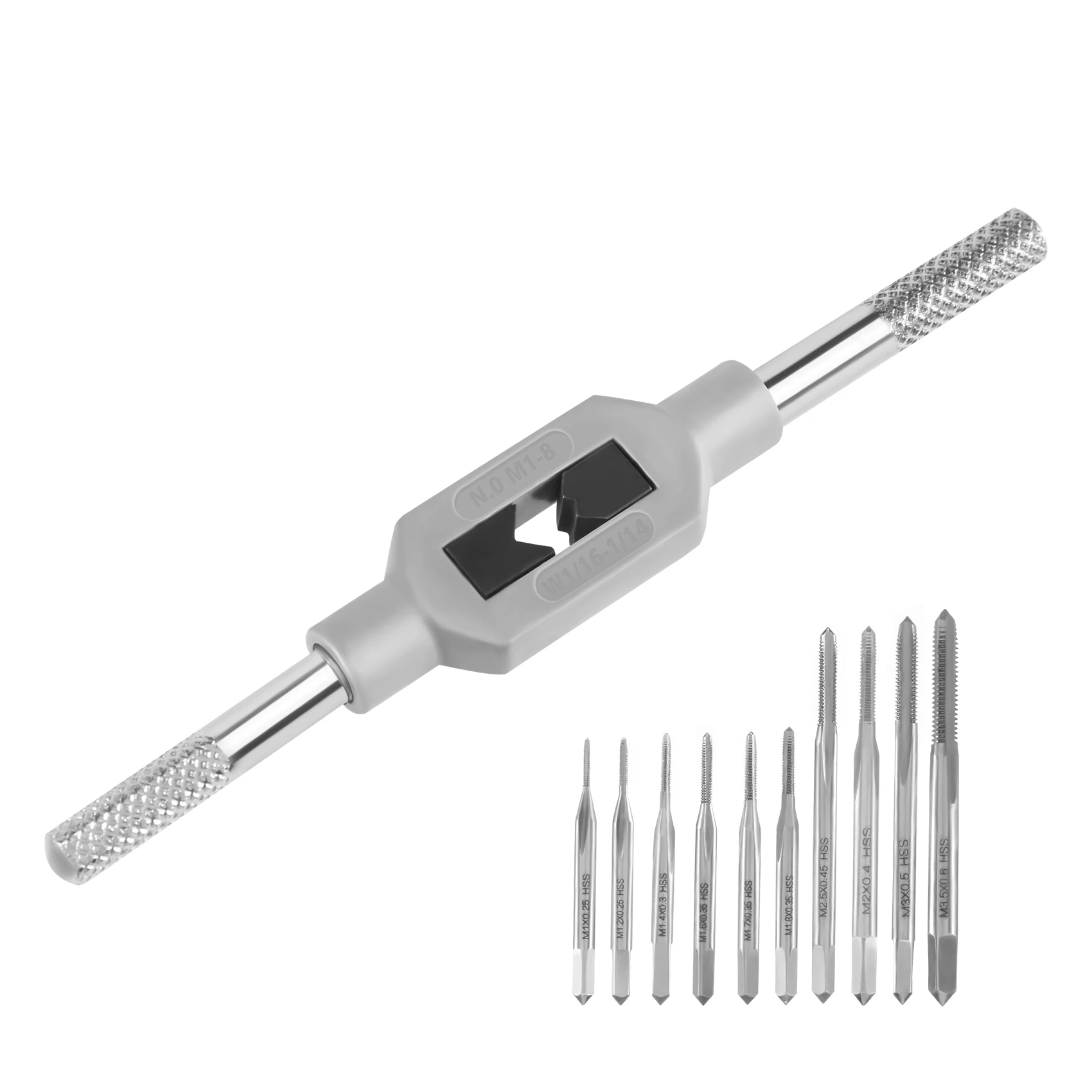 A63X-10Pcs Micro-Taps Bit Small Hand Screw Thread Taps Straight Thread Tap Screw Tap Drill Tapping Tool
A63X-10Pcs Micro-Taps Bit Small Hand Screw Thread Taps Straight Thread Tap Screw Tap Drill Tapping Tool