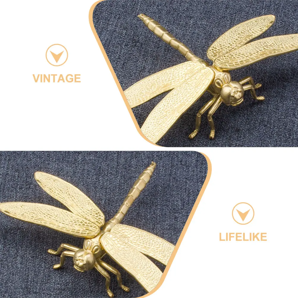 Dragonfly Ornaments Diy Statue Animal Brass Figurine Dragon‘’ Number Crafts Decor Desktop Statues Figure Golden Sculpture
Dragonfly Ornaments Diy Statue Animal Brass Figurine Dragon‘’ Number Crafts Decor Desktop Statues Figure Golden Sculpture