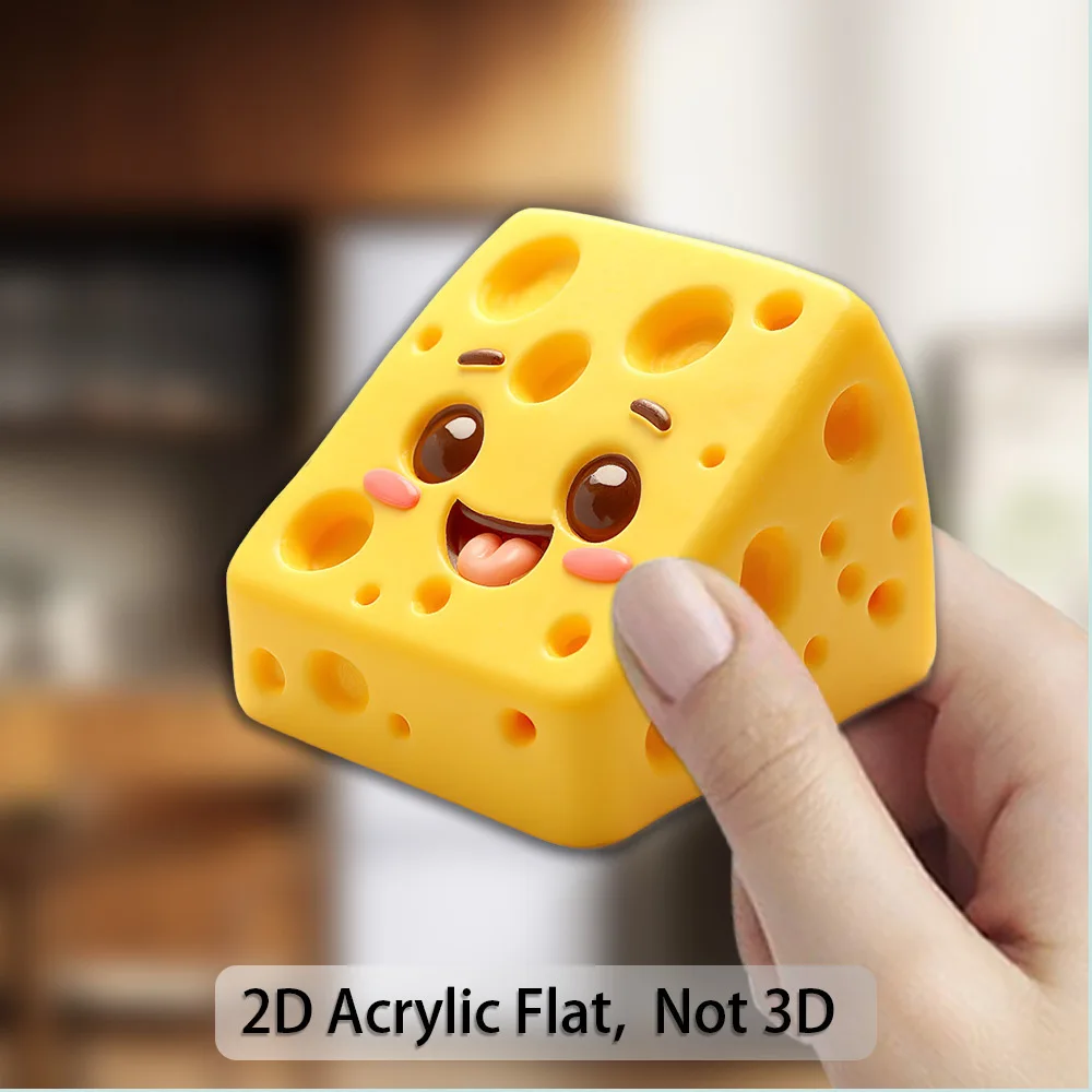 1pc Squishy Cheese Magnet Suitable for Cheese Lovers & Plush Collectors, Smiling Cheese Decor with Base & Hanging Hole, Acrylic Rubber Fridge Magnets, Fun Gift for and, Cheese-Themed Decoration for Or
1pc Squishy Cheese Magnet Suitable for Cheese Lovers & Plush Collectors, Smiling Cheese Decor with Base & Hanging Hole, Acrylic Rubber Fridge Magnets, Fun Gift for and, Cheese-Themed Decoration for Or