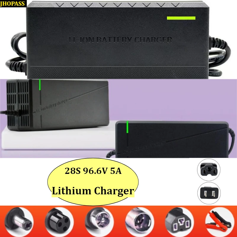 HD 28S Smart LED Display 96.6V5A lithium battery charger for Motorcycle E-bike Scooter Car AC 110-220V charges US EU AU UK Plug
HD 28S Smart LED Display 96.6V5A lithium battery charger for Motorcycle E-bike Scooter Car AC 110-220V charges US EU AU UK Plug