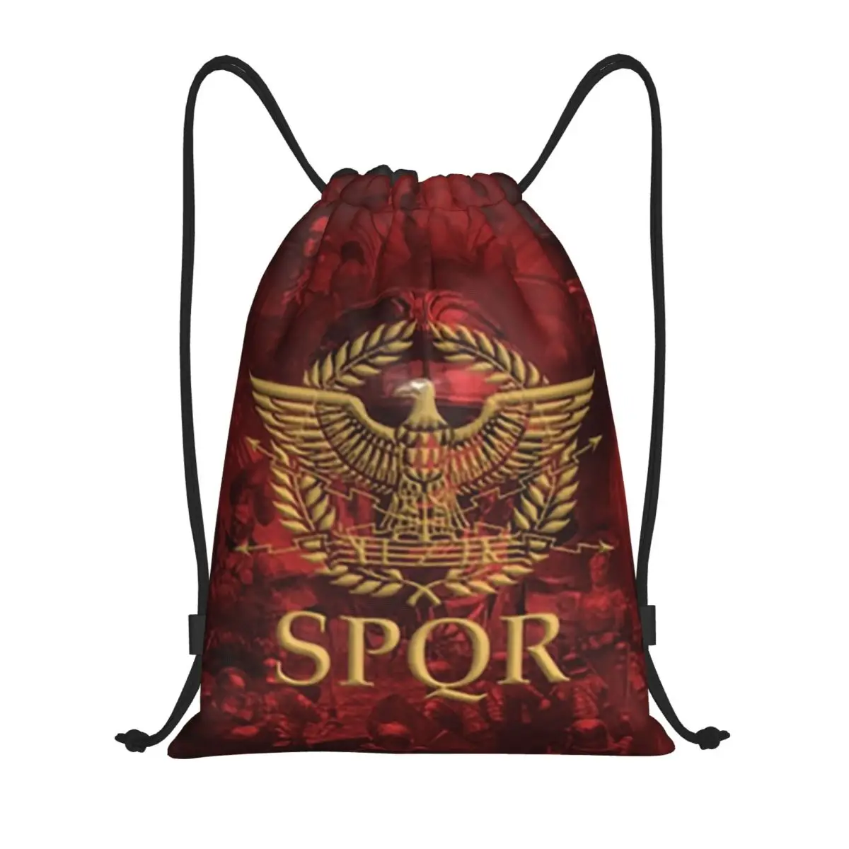 Рюкзаки Gold Roman Imperial Eagle SPQR, модные сумки на шнурке, сумки для хранения, сумки для книг, сумки для путешествий, студенческие сумки
Рюкзаки Gold Roman Imperial Eagle SPQR, модные сумки на шнурке, сумки для хранения, сумки для книг, сумки для путешествий, студенческие сумки