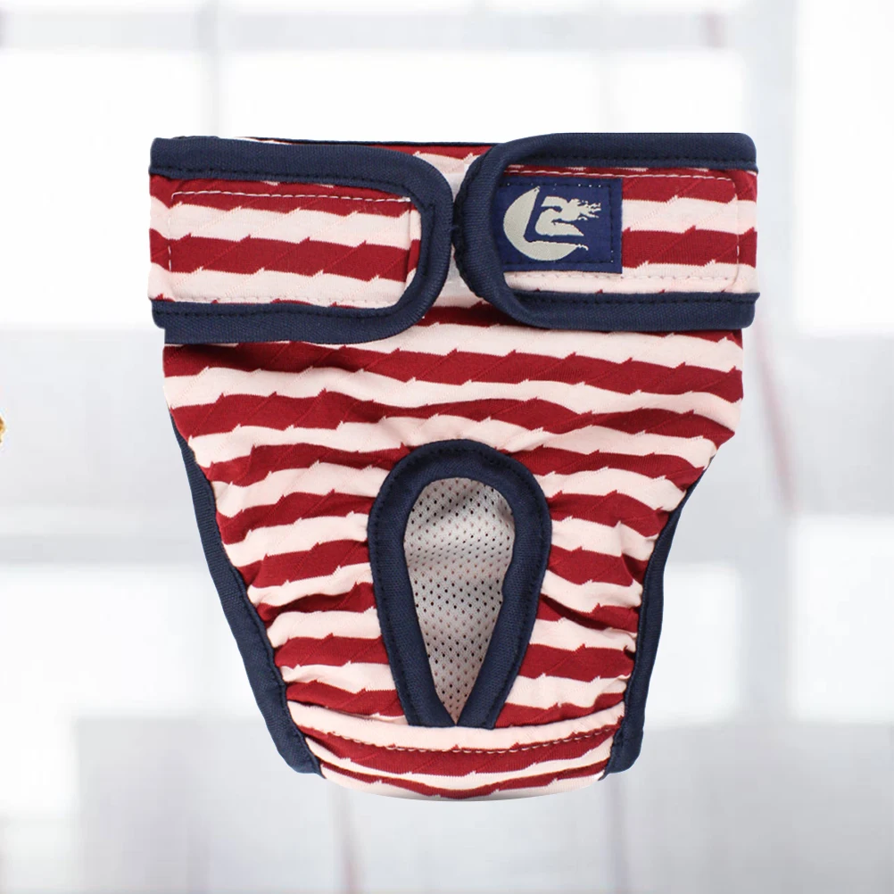 1Pcs Pet Diaper Menstruation Underwear Female Dog Physiological Pants Puppy Sanitary Diapers Size M Prevents
1Pcs Pet Diaper Menstruation Underwear Female Dog Physiological Pants Puppy Sanitary Diapers Size M Prevents