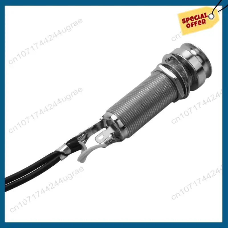 -A15I 4Pcs 21-INCHES Wire Length 1/4 Inch Output Jack 2 In 1 Piezo Pickup Disc Transducer For Guitar Violin (With Cover)
-A15I 4Pcs 21-INCHES Wire Length 1/4 Inch Output Jack 2 In 1 Piezo Pickup Disc Transducer For Guitar Violin (With Cover)