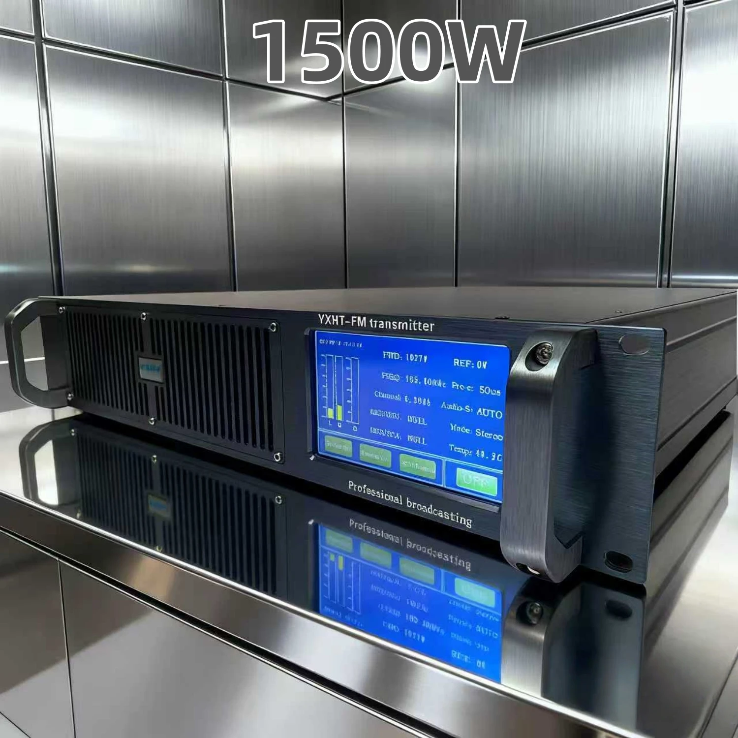 TC- Efficient YXHT 1500W FM Transmitter for Commercial Radio Stations Music & Advertisement Broadcast
TC- Efficient YXHT 1500W FM Transmitter for Commercial Radio Stations Music & Advertisement Broadcast