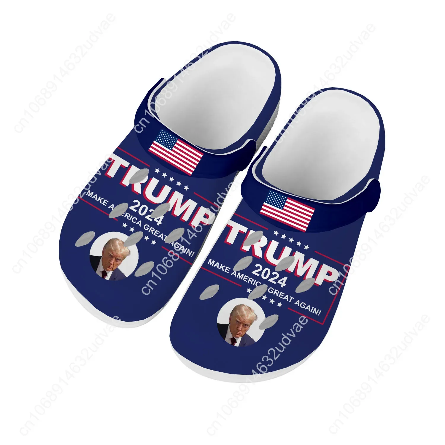 Trump 2024 Home Clogs Water Shoes MAKE AMERICAN GREAT AGAIN Mens Womens Boys Girls Shoe Garden Beach Hole Custom Slippers
Trump 2024 Home Clogs Water Shoes MAKE AMERICAN GREAT AGAIN Mens Womens Boys Girls Shoe Garden Beach Hole Custom Slippers
