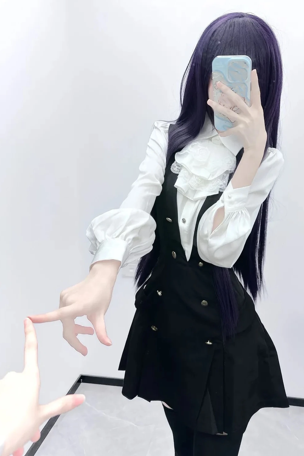 Lolita Kawaii Design Polo Collar Shirt Dress Suit New Dark Academia Slim Long Sleeve Dress Y2k Hepburn Gothic Braces Dress Sets
Lolita Kawaii Design Polo Collar Shirt Dress Suit New Dark Academia Slim Long Sleeve Dress Y2k Hepburn Gothic Braces Dress Sets