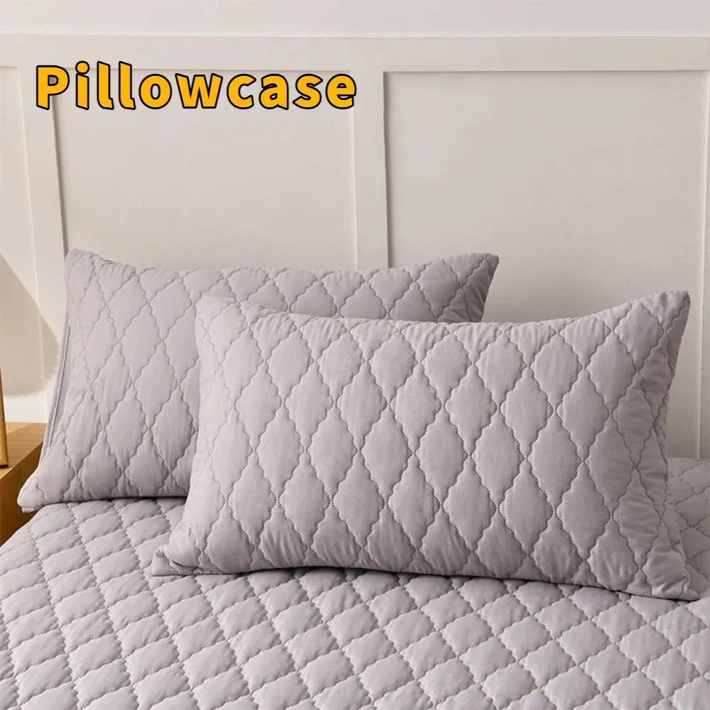 2pcs Nordic Style Quilted Pillow Case Solid Color Breathable Pillow Cover Anti-Bacterial Jacquard Pattern Oil-Proof Pillowcase
2pcs Nordic Style Quilted Pillow Case Solid Color Breathable Pillow Cover Anti-Bacterial Jacquard Pattern Oil-Proof Pillowcase