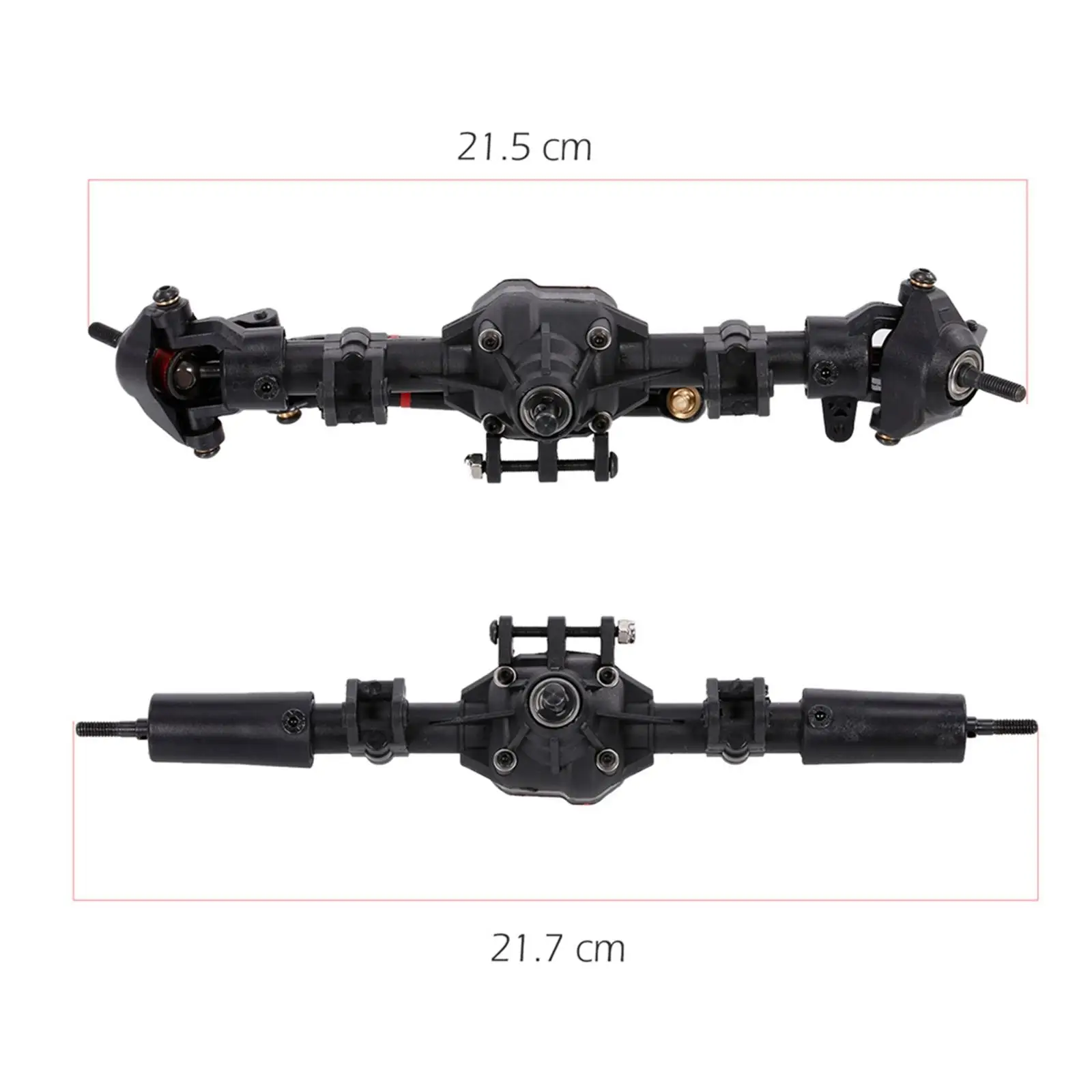 Front And Rear Bridge Axle for Axial SCX10 II 90046 90047 RC Crawler Model
Front And Rear Bridge Axle for Axial SCX10 II 90046 90047 RC Crawler Model