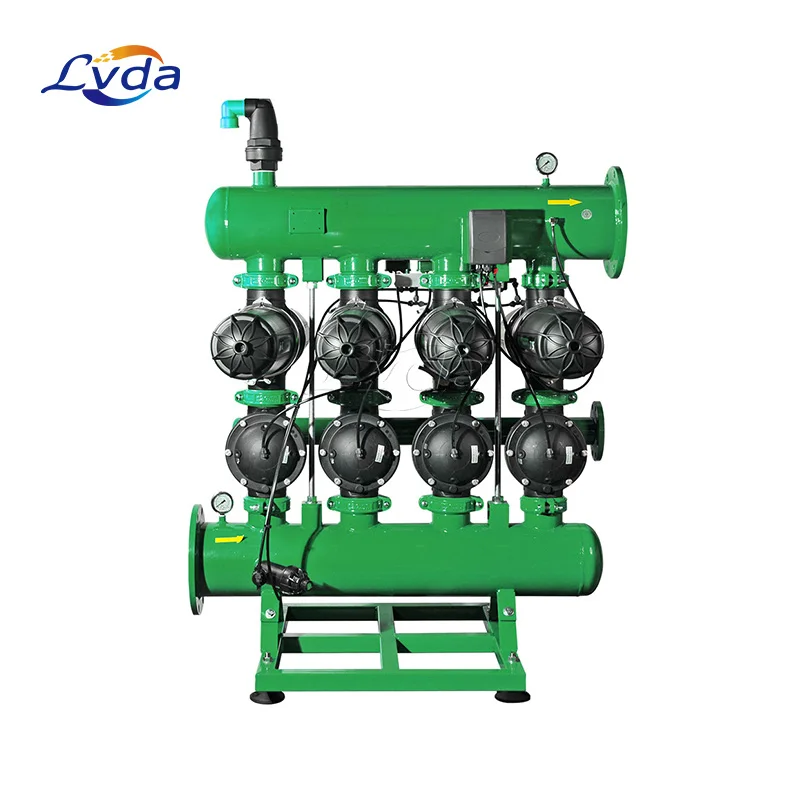 Automatic Backflushing Disk Filter Drip Irrigation Waste Treatment Machinery
Automatic Backflushing Disk Filter Drip Irrigation Waste Treatment Machinery