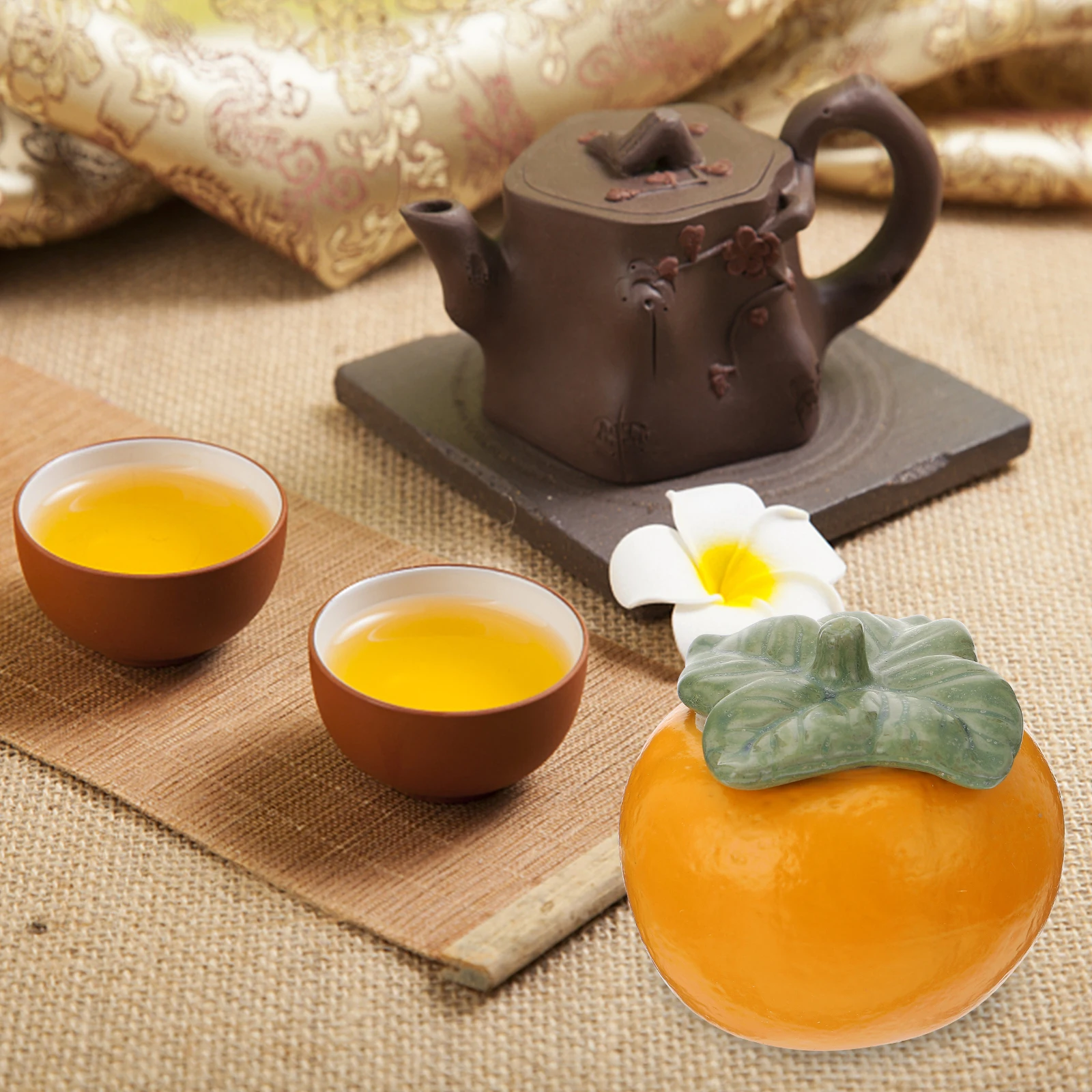 1Pcs Orange Shape Ceramic Tea Canister Food Grade Storage Jar for Tea Leaves Coffee Beans Candy Storage Can
1Pcs Orange Shape Ceramic Tea Canister Food Grade Storage Jar for Tea Leaves Coffee Beans Candy Storage Can