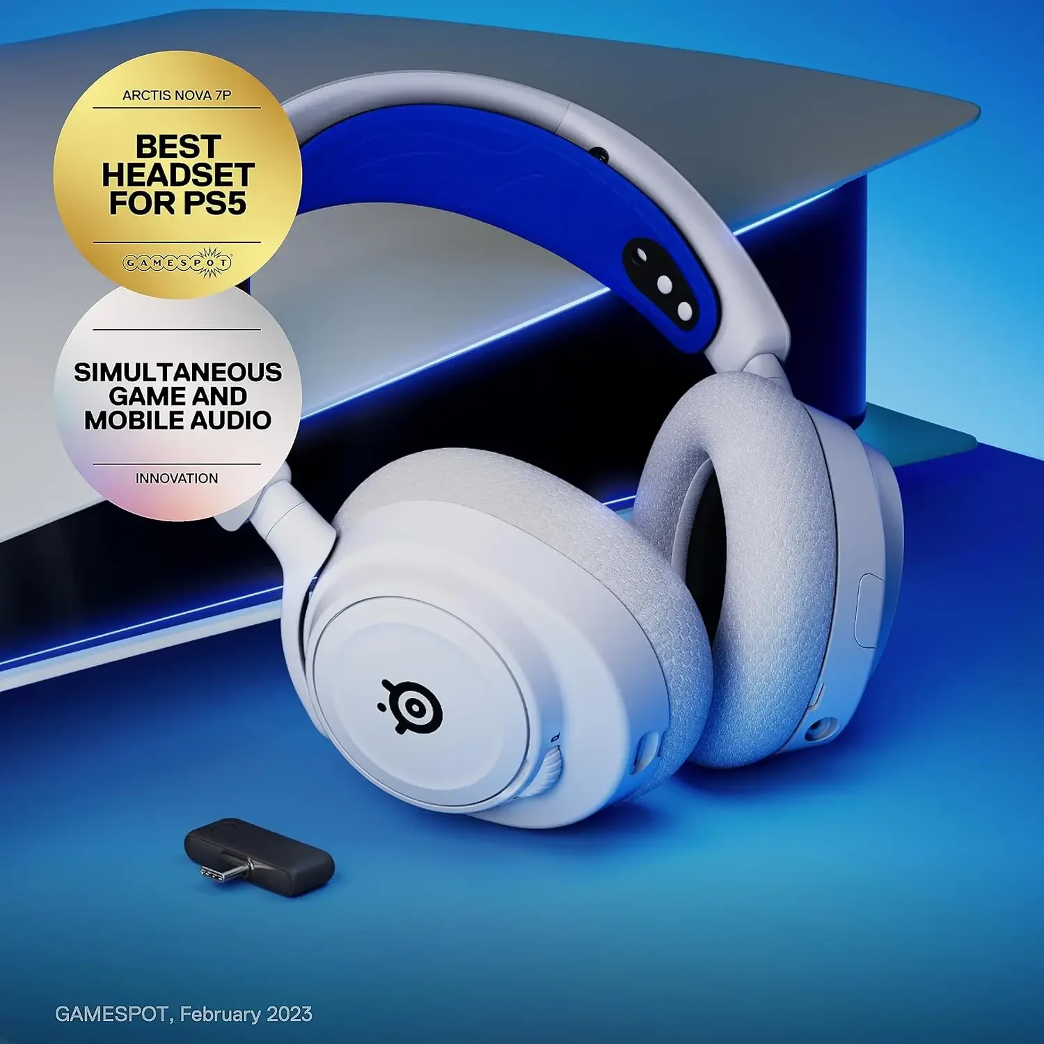 SteelSeries Arctis Nova 7P Беспроводная многоплатформенная игровая и Мобильная гарнитура одновременная Беспроводная 2,4 ГГц и одновременная Bluetooth
SteelSeries Arctis Nova 7P Беспроводная многоплатформенная игровая и Мобильная гарнитура одновременная Беспроводная 2,4 ГГц и одновременная Bluetooth