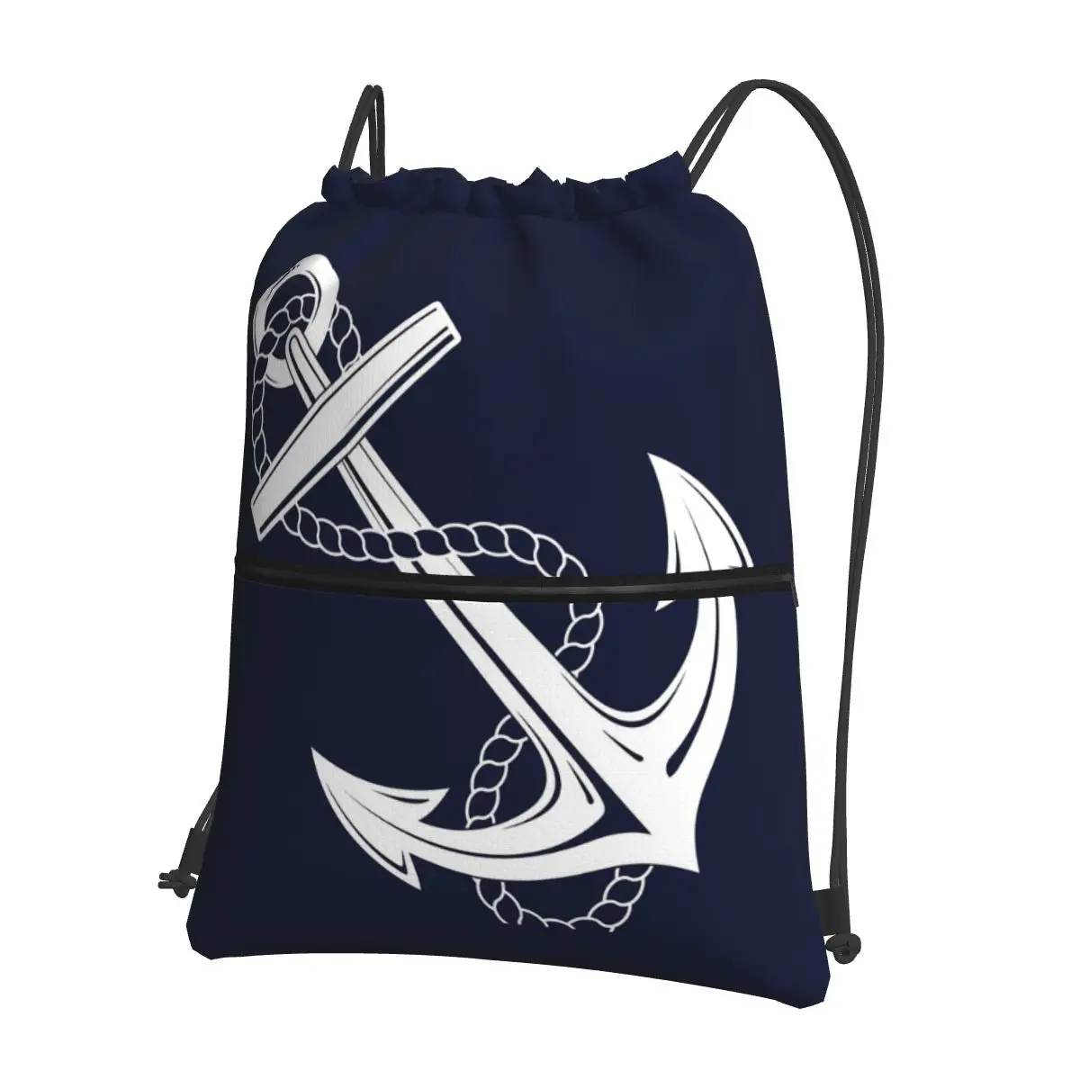 Anchor Nautical White And Navy Backpacks Portable Drawstring Bundle Pocket Sundries Bag Book Bags for Man Woman School
Anchor Nautical White And Navy Backpacks Portable Drawstring Bundle Pocket Sundries Bag Book Bags for Man Woman School