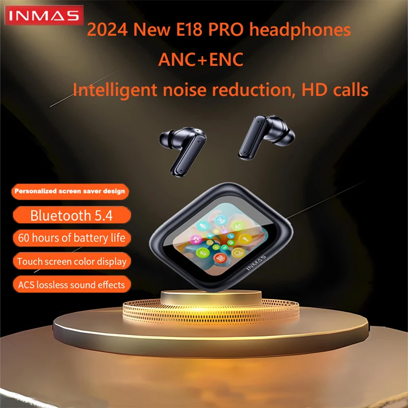 Inmas E18 Pro Wireless Bluetooth Headphones TWS Earbuds In Ear With Mic Hifi Stereo Sports Earphone Waterproof Gaming Headset
Inmas E18 Pro Wireless Bluetooth Headphones TWS Earbuds In Ear With Mic Hifi Stereo Sports Earphone Waterproof Gaming Headset