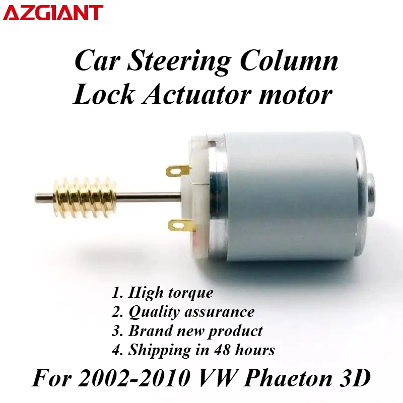 AZGIANT Car Steering Column Lock Actuator motor RS-380 Disassembly Tools For 2002-2010 VW Phaeton 3D Auto Replacement Parts DIY
AZGIANT Car Steering Column Lock Actuator motor RS-380 Disassembly Tools For 2002-2010 VW Phaeton 3D Auto Replacement Parts DIY
