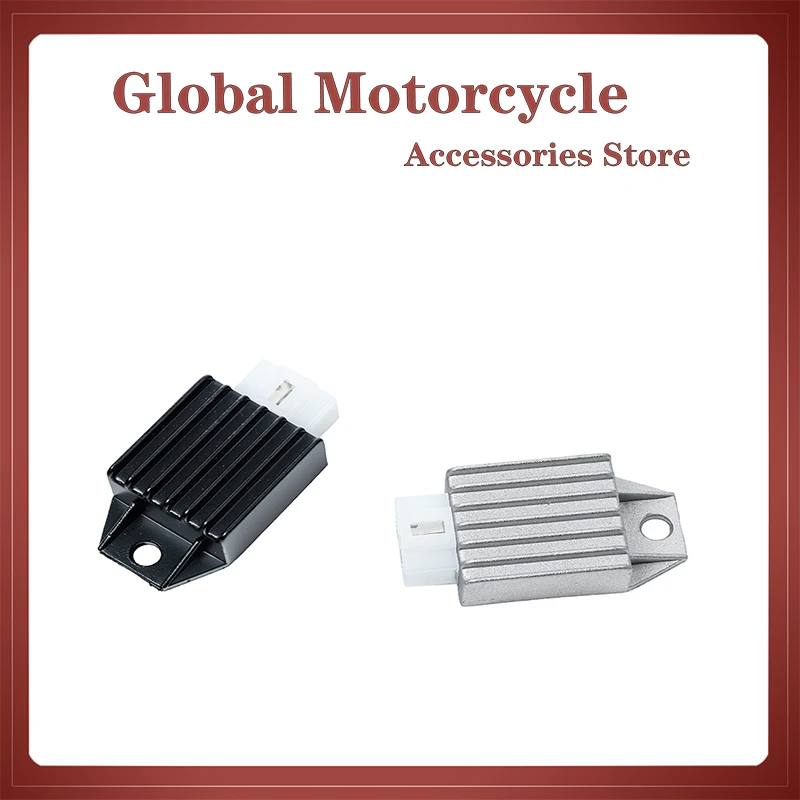 High quality motorcycle voltage regulator rectifier 4 pin for GY6 50 cc to 125 cc to 150 cc scooters Buggie
High quality motorcycle voltage regulator rectifier 4 pin for GY6 50 cc to 125 cc to 150 cc scooters Buggie