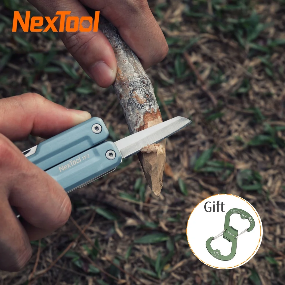 NexTool W2 8 in 1 Multi Tool Adjust Light Wrench Pocket Knife Screwdriver File with Bits Set Nylon Sheath for EDC Home Repair
NexTool W2 8 in 1 Multi Tool Adjust Light Wrench Pocket Knife Screwdriver File with Bits Set Nylon Sheath for EDC Home Repair