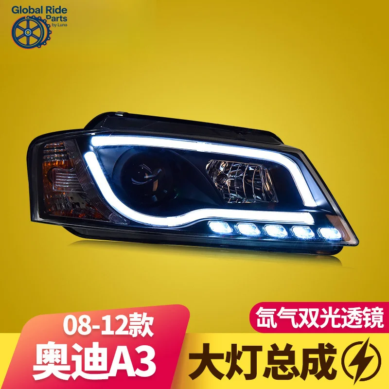 Suitable for Audi A3 Assembly 08-12 Modified LED Guide Daytime Running Lamp Dual Light Lens Xenon Headlight
Suitable for Audi A3 Assembly 08-12 Modified LED Guide Daytime Running Lamp Dual Light Lens Xenon Headlight