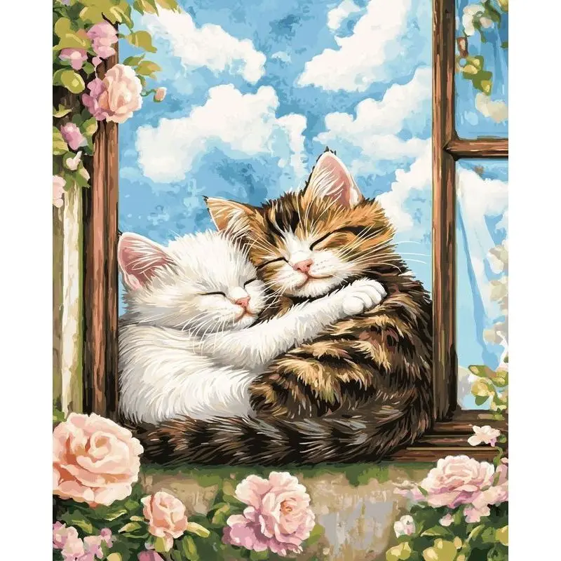 PhotoCustom Acrylic Paint By Numbers For Adults Flower Cat Coloring By Numbers Animal Handpainted Wall Decor
PhotoCustom Acrylic Paint By Numbers For Adults Flower Cat Coloring By Numbers Animal Handpainted Wall Decor