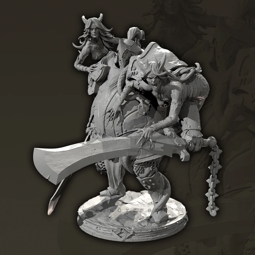 Overall heights 50mm 75mm Resin model kits colorless and self-assembled 3D Printing TD-7586/3D
Overall heights 50mm 75mm Resin model kits colorless and self-assembled 3D Printing TD-7586/3D